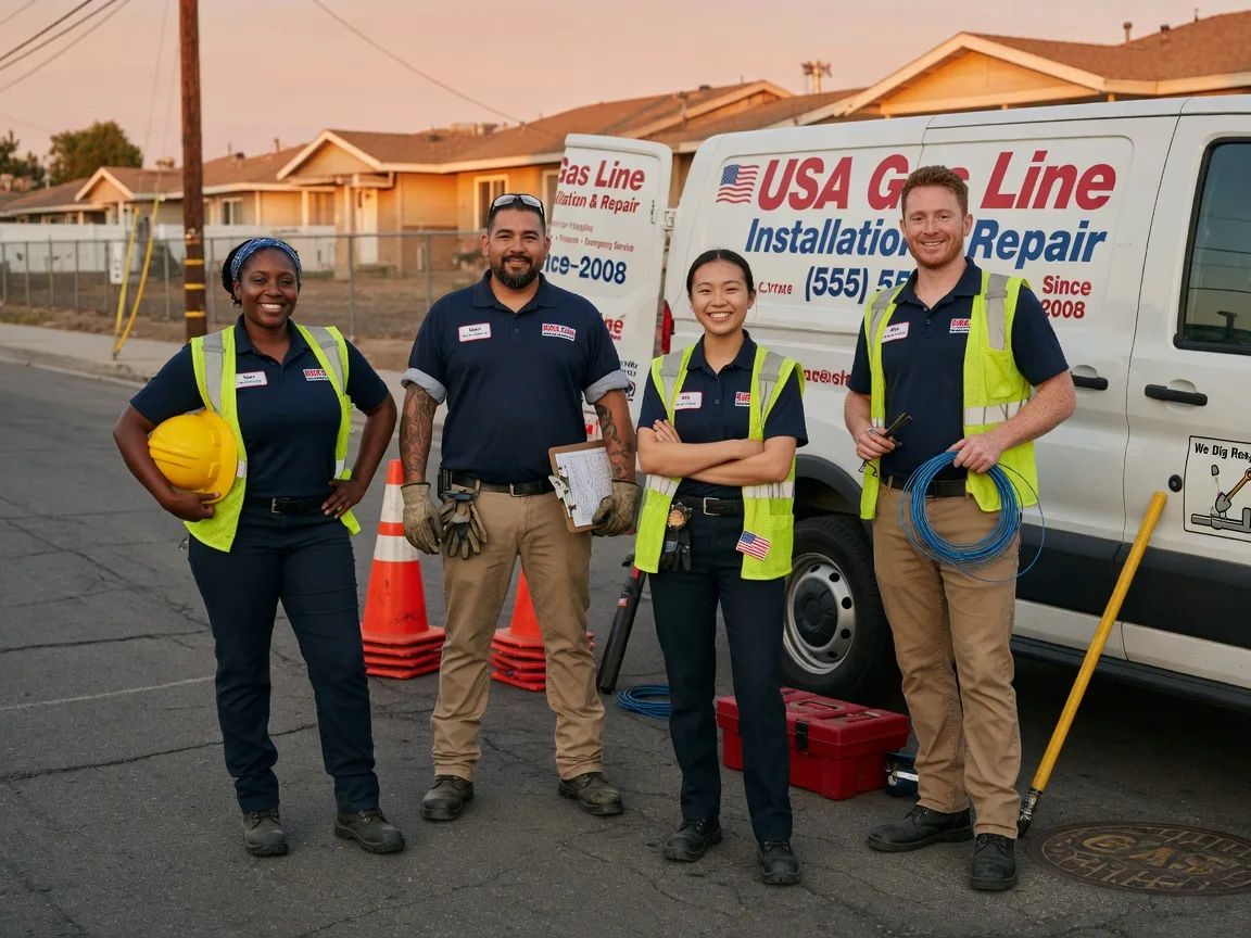 Gas Line Installation company in Rappahannock Academy, VA